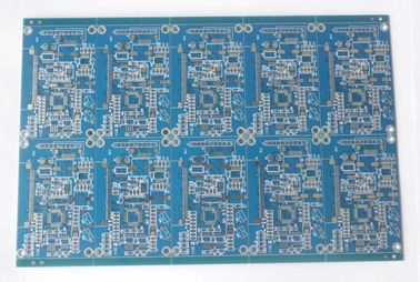 Blue Soldmask HASL Lead Free Double Sided FR4 Electronic Printed Circuit Board