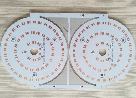 ราคาดี สีขาว Soldermask อลูมิเนียม ENIG / HASL ผิว PCB ทนทาน พิมพ์แผงวงจร PCB Board สําหรับ LED ออนไลน์