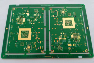 ราคาดี แผงวงจร PCB HDI FR4 10 ชั้น ENIG สีเขียว soldmask min drill hole 0.1mm ออนไลน์