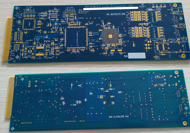 ราคาดี 6 Layers FR4 Prototyping PCB ENIG Surface Hard Plating Gold Finger 10u 