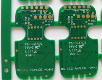 ราคาดี บอร์ดวงจร PCB หลายชั้น 4 ชั้น FR-4 Tg150 1.0mm ENIG 1U