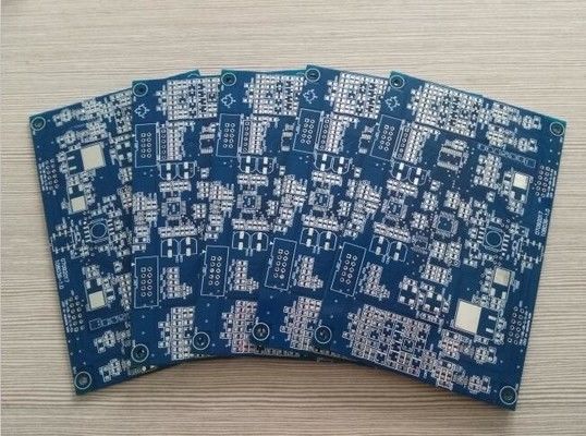 ราคาดี 1.6mm ความหนา HASL LF ผิวสีฟ้า Soldmask การประกอบแผ่นอิเล็กทรอนิกส์แผ่นวงจรพิมพ์อิเล็กทรอนิกส์ ออนไลน์
