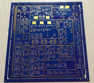 ราคาดี 8 Layers FR4 Blue Soldmask 1.6mm 1OZ Copper Thickness Multilayer PCB Board ออนไลน์