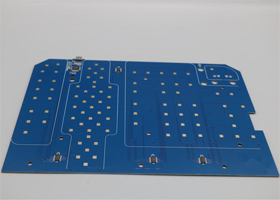 ราคาดี Blue Soldermask 1OZ 4 layer pcb โรงงาน PCB การประกอบ shenzhen ผู้ผลิตแผ่นวงจรพิมพ์ ออนไลน์